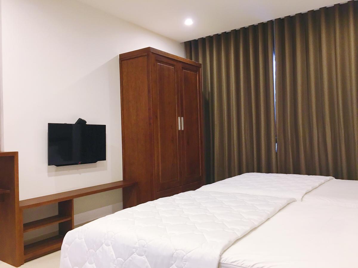 Aris Beach Apartment & Hotel Дананг Екстериор снимка