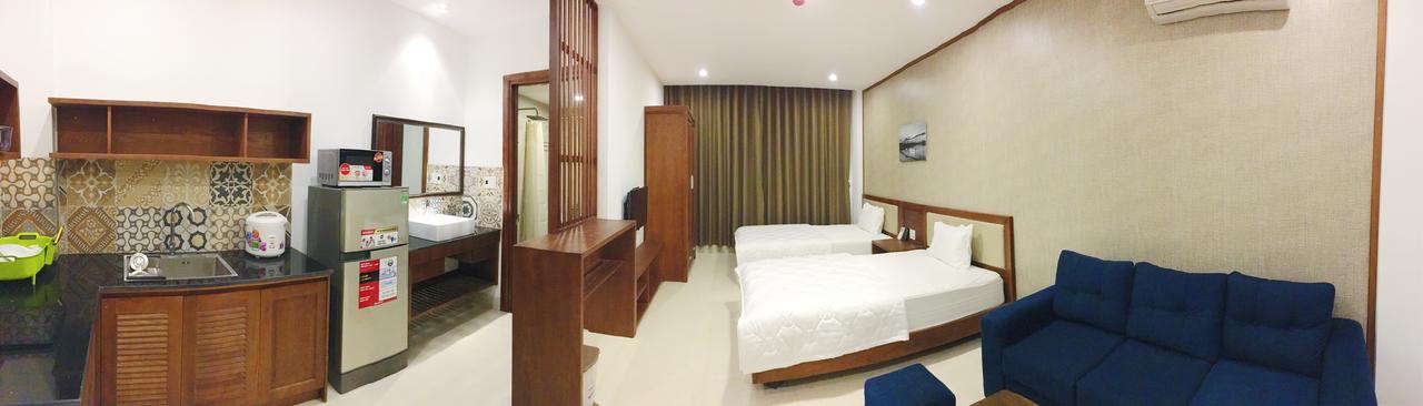 Aris Beach Apartment & Hotel Дананг Екстериор снимка