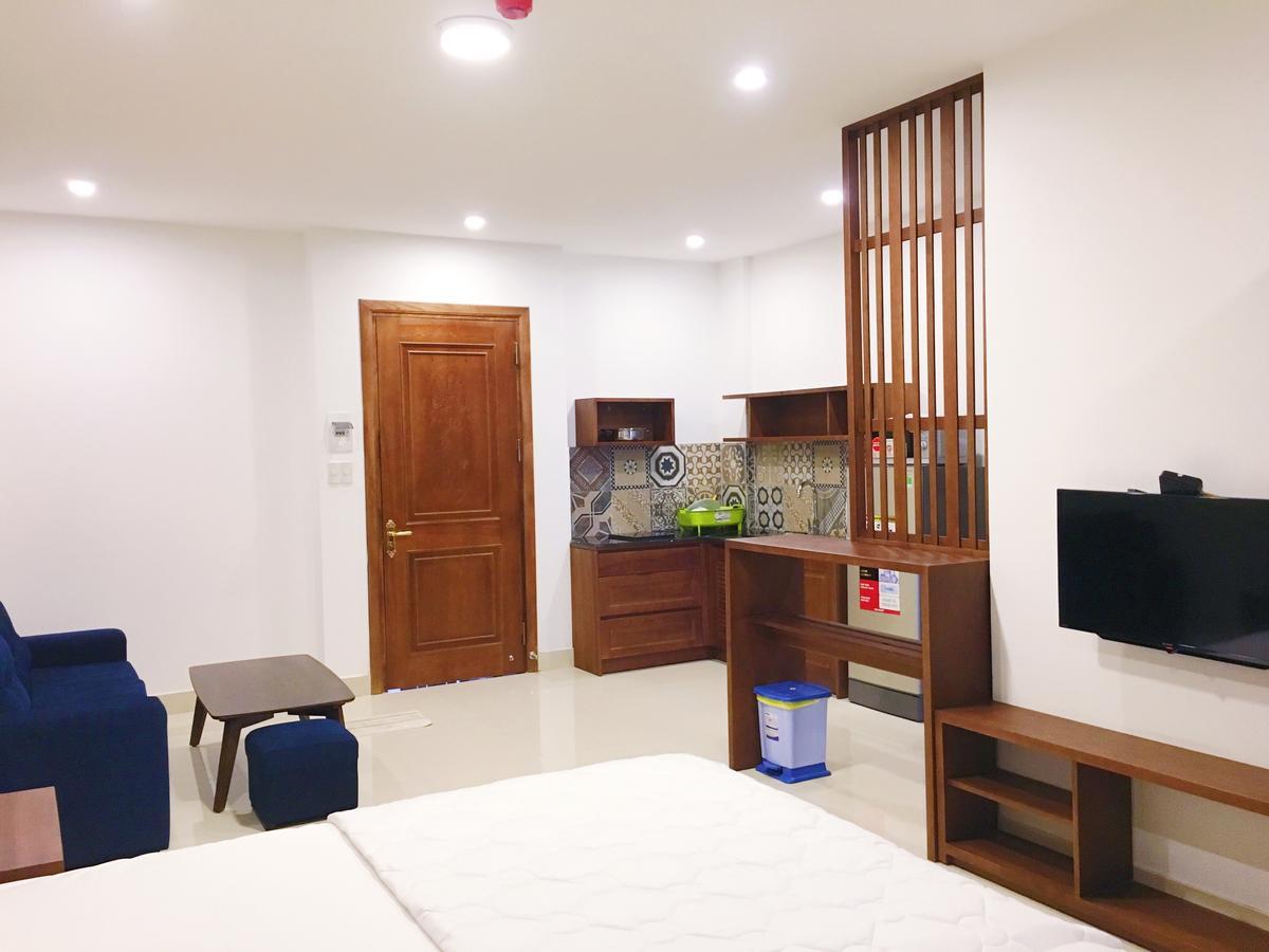 Aris Beach Apartment & Hotel Дананг Екстериор снимка