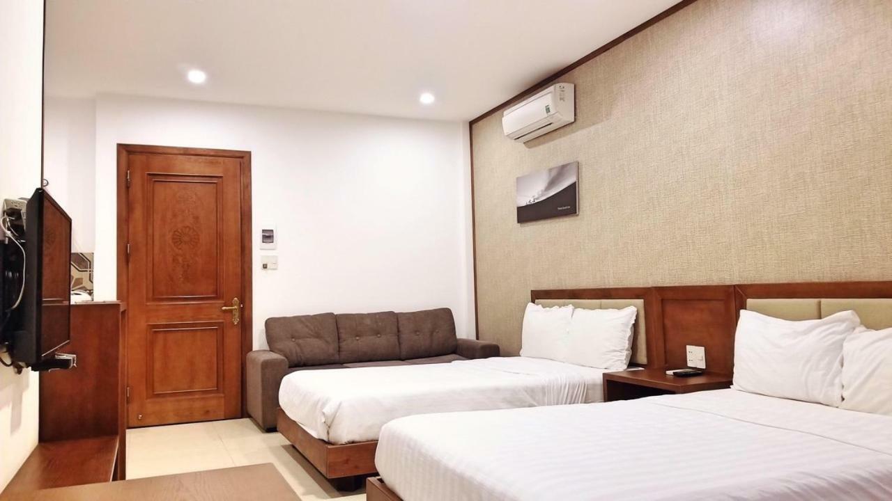 Aris Beach Apartment & Hotel Дананг Екстериор снимка